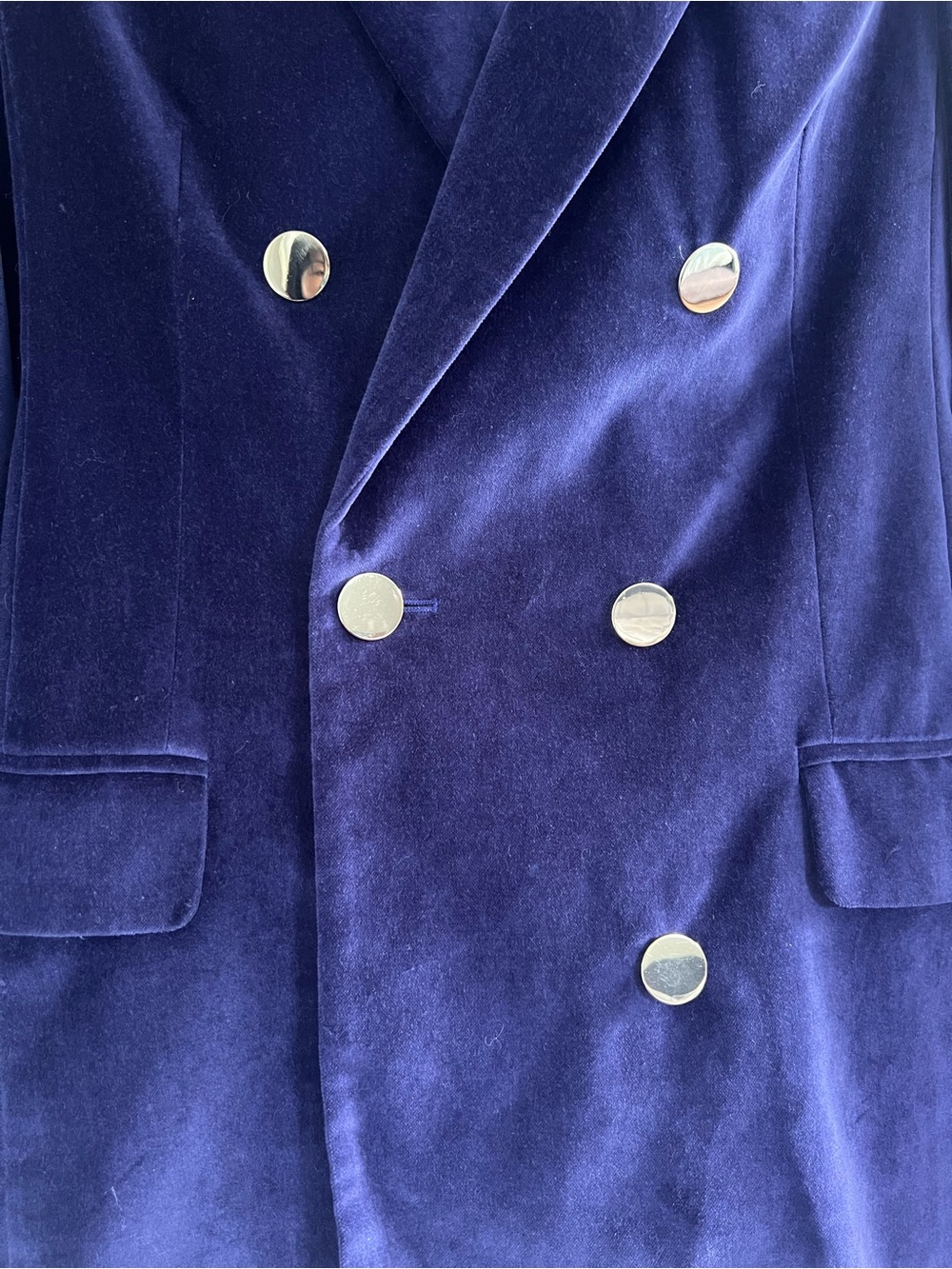 Aritzia Babaton Velvet Double-Breasted Blazer AND Trousers SET (Size 4 & 6) - Picture 4 of 9
